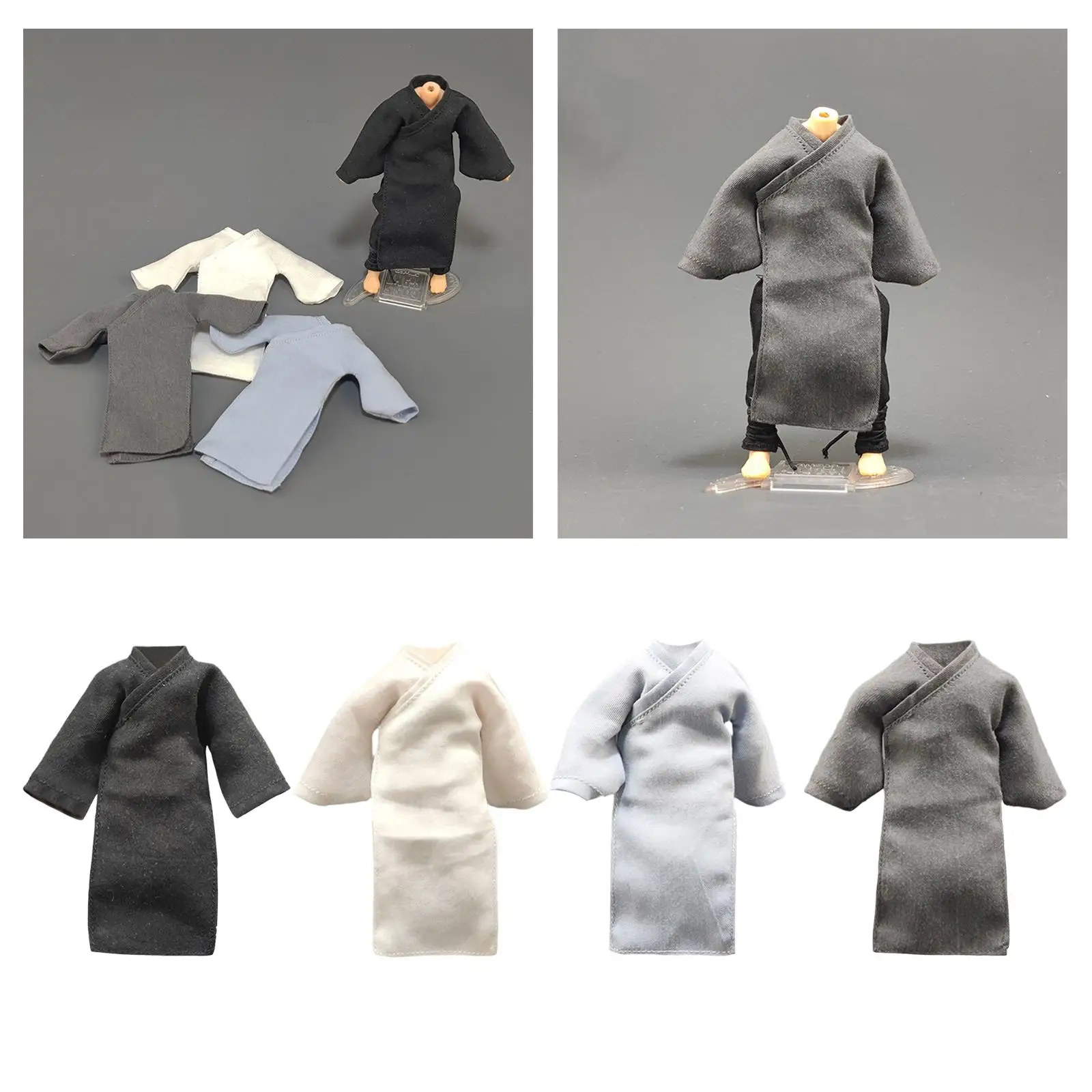 1:18 Male Doll Robe, Doll Outfit, Doll Decor, Accessories Accessories Action Figure Clothes