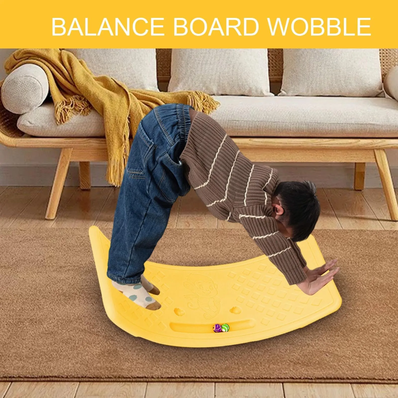 Twisting Balance Board Balancing For Abdominal Leg Wobble Home Outdoor Play After Get Off Work Fitness Decompressions Balance