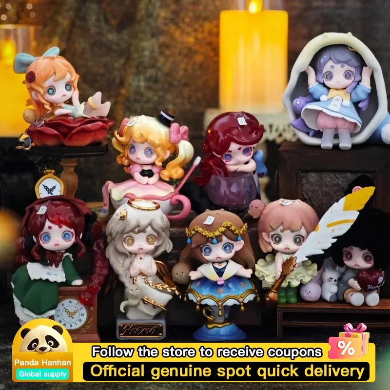 

Аутентичный призрак Keeno V2 загадочный сокровище слепая коробка модный милый орнамент настольный орнамент загадочная коробка подарок на Хэллоуин