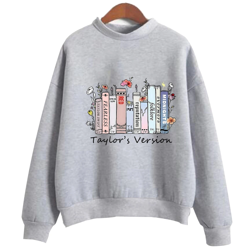 Retro Taylor\'s Version Sweatshirt Eras Tour 2023 Hoodie Music Album Midnights Jumper Taylor Fans Crewneck Sweatshirts