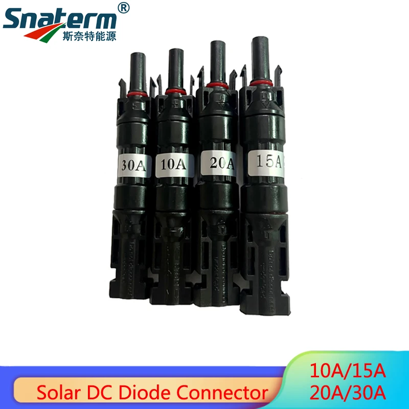 30A 20A 15A 10A PV Diode solar Connector IP68 Waterproof Diodes 10SQ045 15SQ045 Solar panel Parallel Connection protection