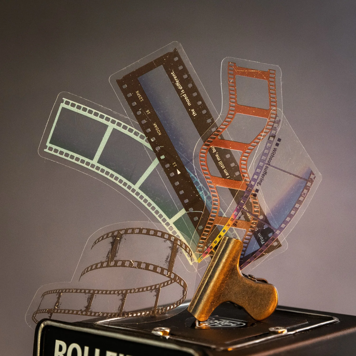 

24sets/1lot Kawaii Stationery Stickers A young girl dancing on film Junk Journaling Decorative Scrapbooking for Scrapbook