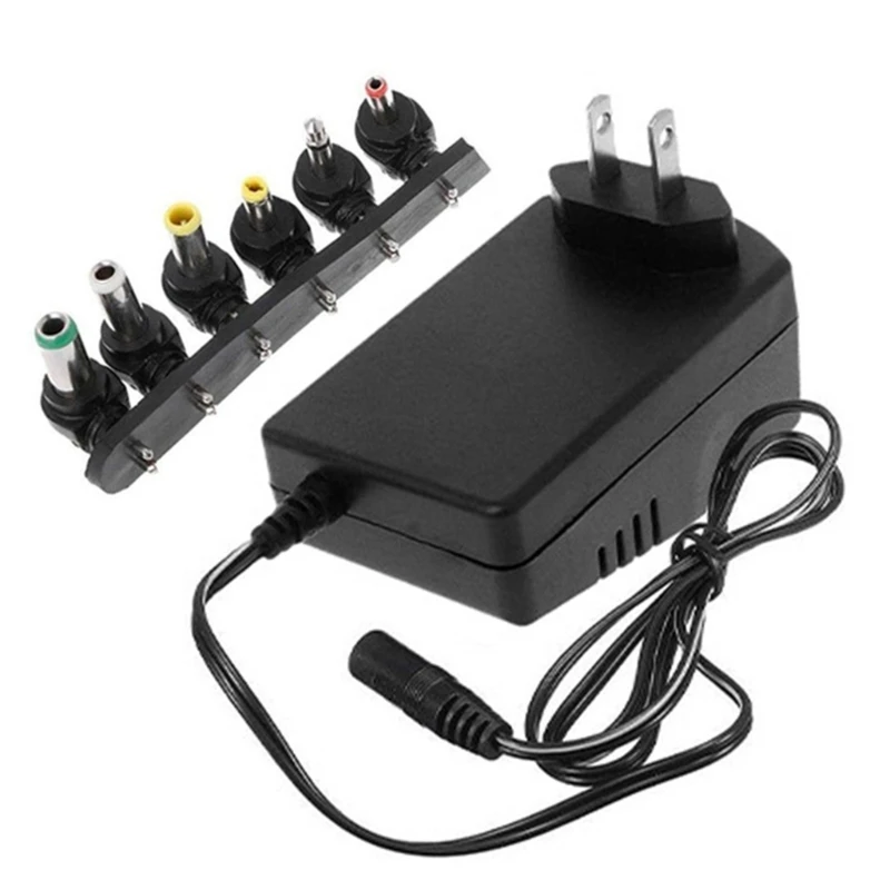 12V 3A Charging Cable Power Supply 6 Tips Power Solution for LED Electronics