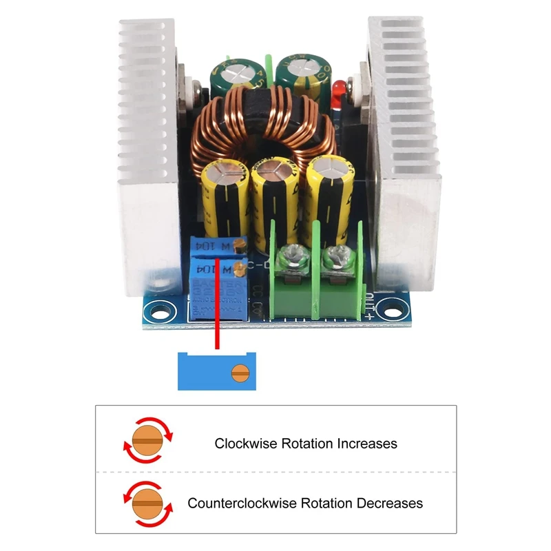 Step Down módulo com corrente constante, Buck Converter, LED Driver, Power Step Down módulo de tensão, 3PCs, 300W, 20A