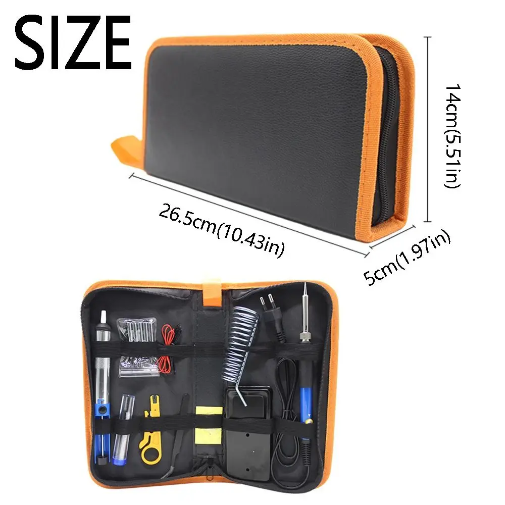 15 قطعة/المجموعة 60 واط الكهربائية سبيكة لحام أداة لحام عدة العزل الحراري حصيرة 220 فولت 110 فولت شاشة ديجيتال سبيكة لحام #5