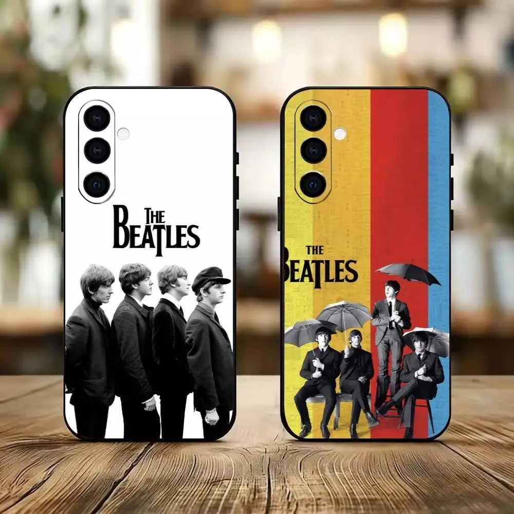 Band B-The Beatles  Phone Case For Samsung Galaxy A73,A72,A71,A70,A53,A52,A51,Soft Silicone Black Cover