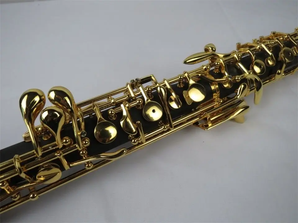 

professional composite wood concert semiautomatic oboe,gold-plating C key