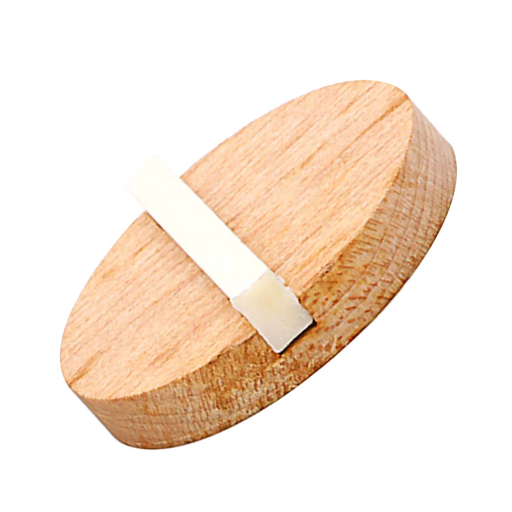 Biscuits Disc Bridge Guitar Bone Nut Gifts for Men Unique Resonator Light Brown Cool Players Nuts Blanks Man