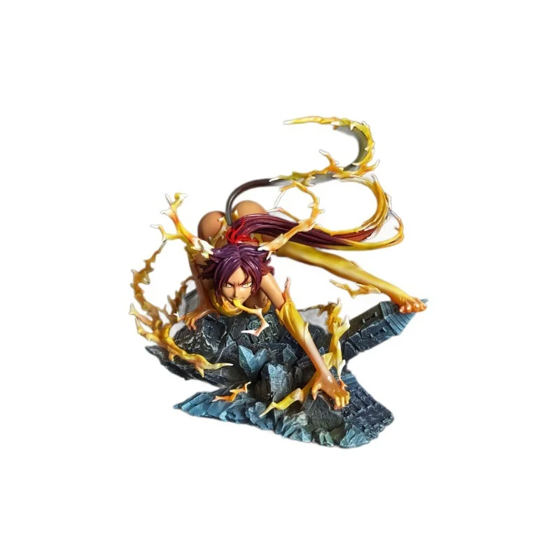 23cm Gk Bleach Shihouin Yoruichi Modell Manga Anime Figur Shihouin Yoruichi Actionfigur Spielzeug Statue Puppe Ornament Sammlerstück