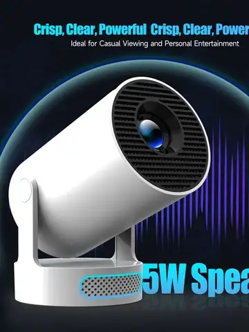 Magcubic 8K HY300 Pro + Projector Built in 5W Speaker 1280*720P Android 14 8000 Lumens Wifi6 BT5.4 Outdoor Portable Projector