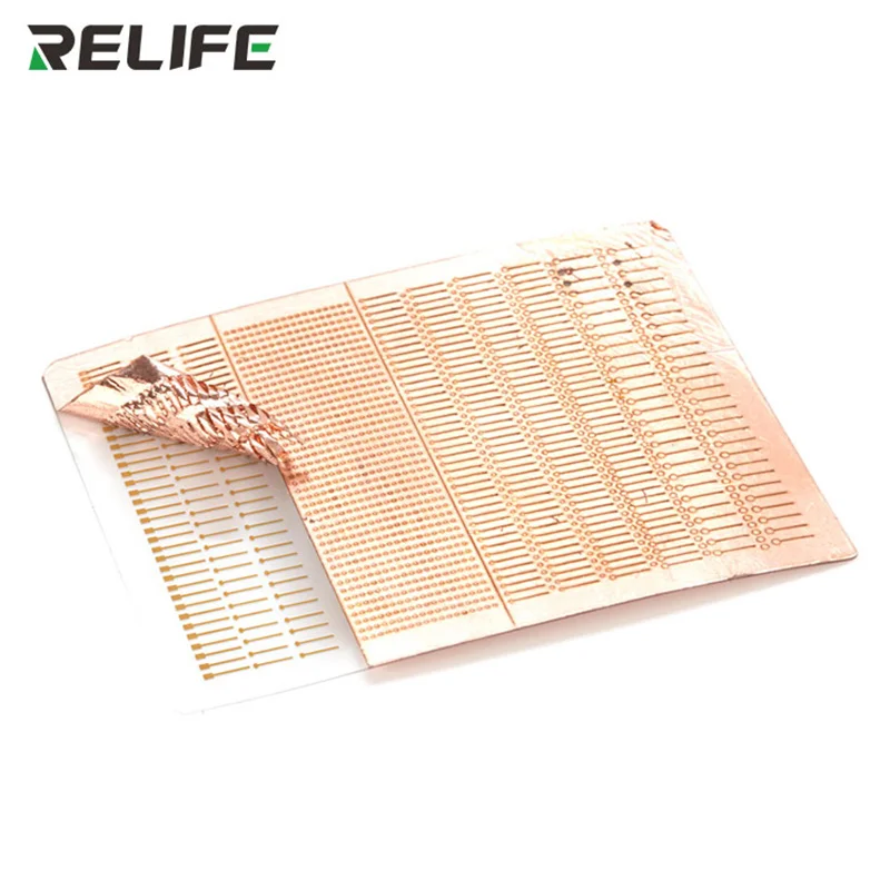 RELIFE-Jump Wire Repair Solda Pontos, Linha Voadora, Sem Looping, Spot Welding Piece, Almofadas de Telefone Móvel, RL-007GA