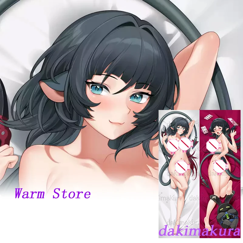 وسادة الجسم بالحجم الطبيعي مطبوعة على الوجهين من Dakimakura Anime Jane Doe Zenless Zone Zero