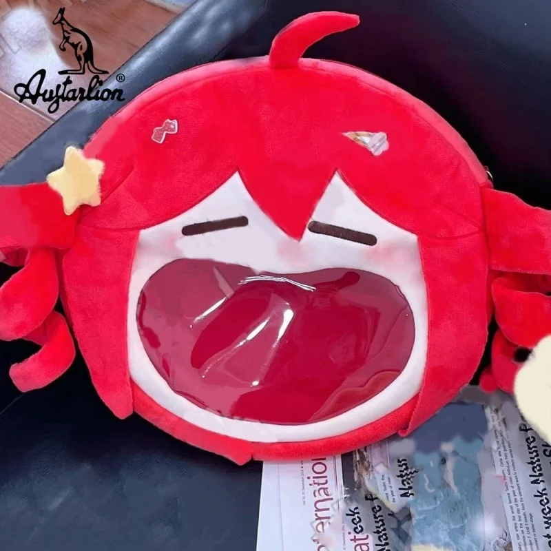 Novo anime kasane teto itabag figura bonito mochila de viagem grande capacidade saco de armazenamento moeda carteira meninas presentes de natal brinquedos