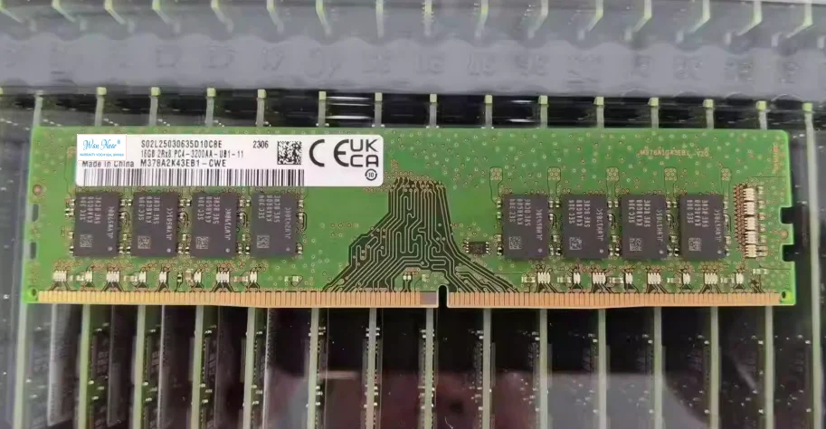 

For Samsung 16G 2RX8 PC4-3200AA-UB1-11 3200MHz DDR4 Desktop Memory M378A2K43EB1-CWE 16GB