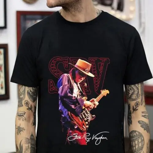 

Футболка Stevie Рэй Воган, черная, все размеры, быстрая доставка