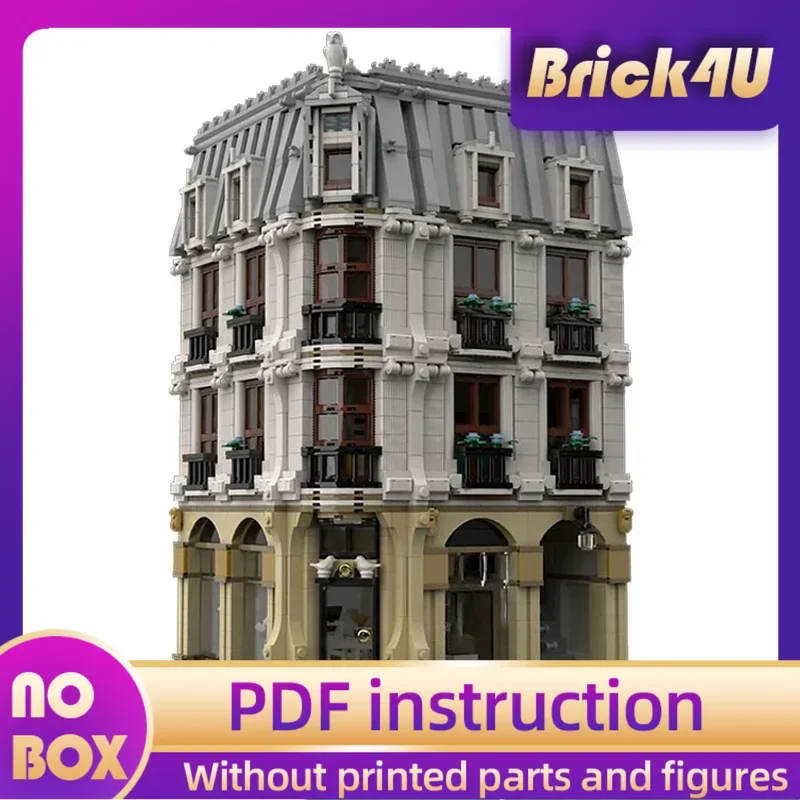Moc Building Bricks Street View Model The Bride Boutique Technology Modular Blocks Gifts Toys For Children DIY Sets Assembly