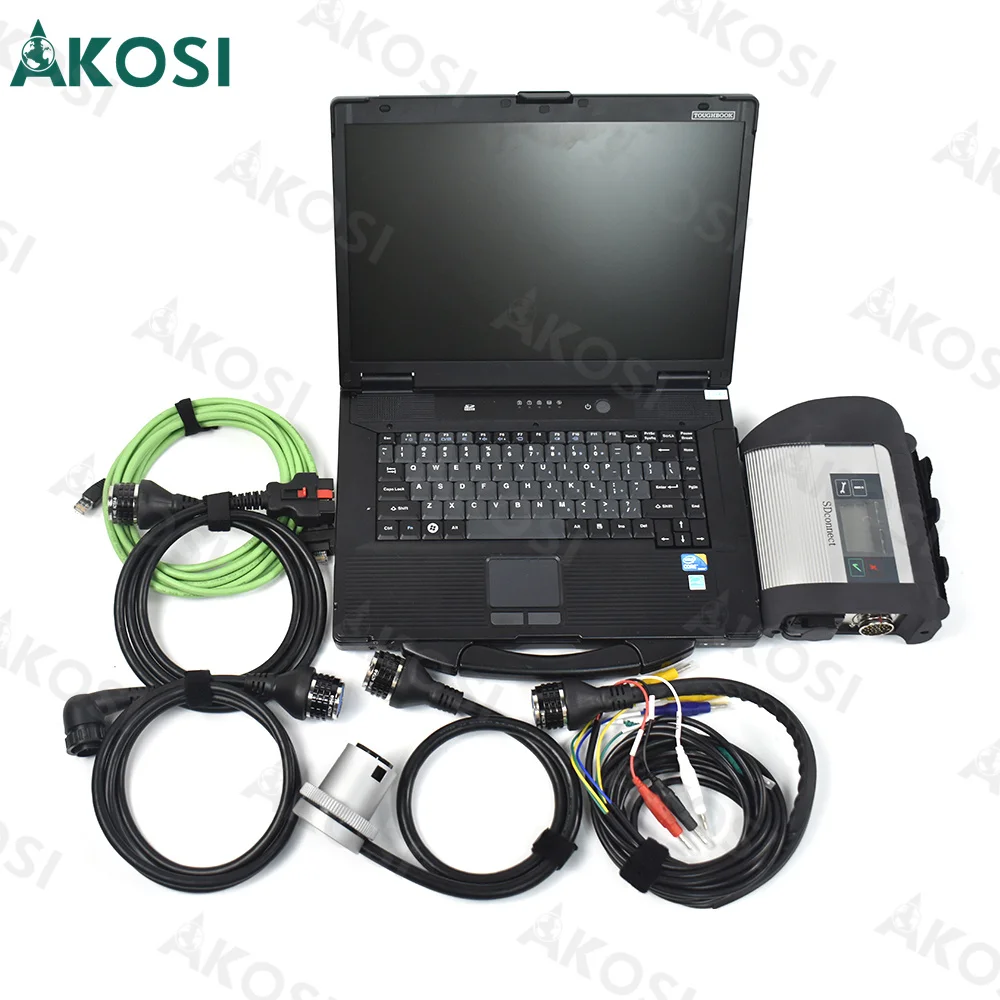 

Диагностический сканер CF53+DOIP MB Star C4 Plus WiFi с опциональным программным обеспечением SSD, SD Connect C4 OBD2 для автомобилей и грузовиков Mercedes-Benz