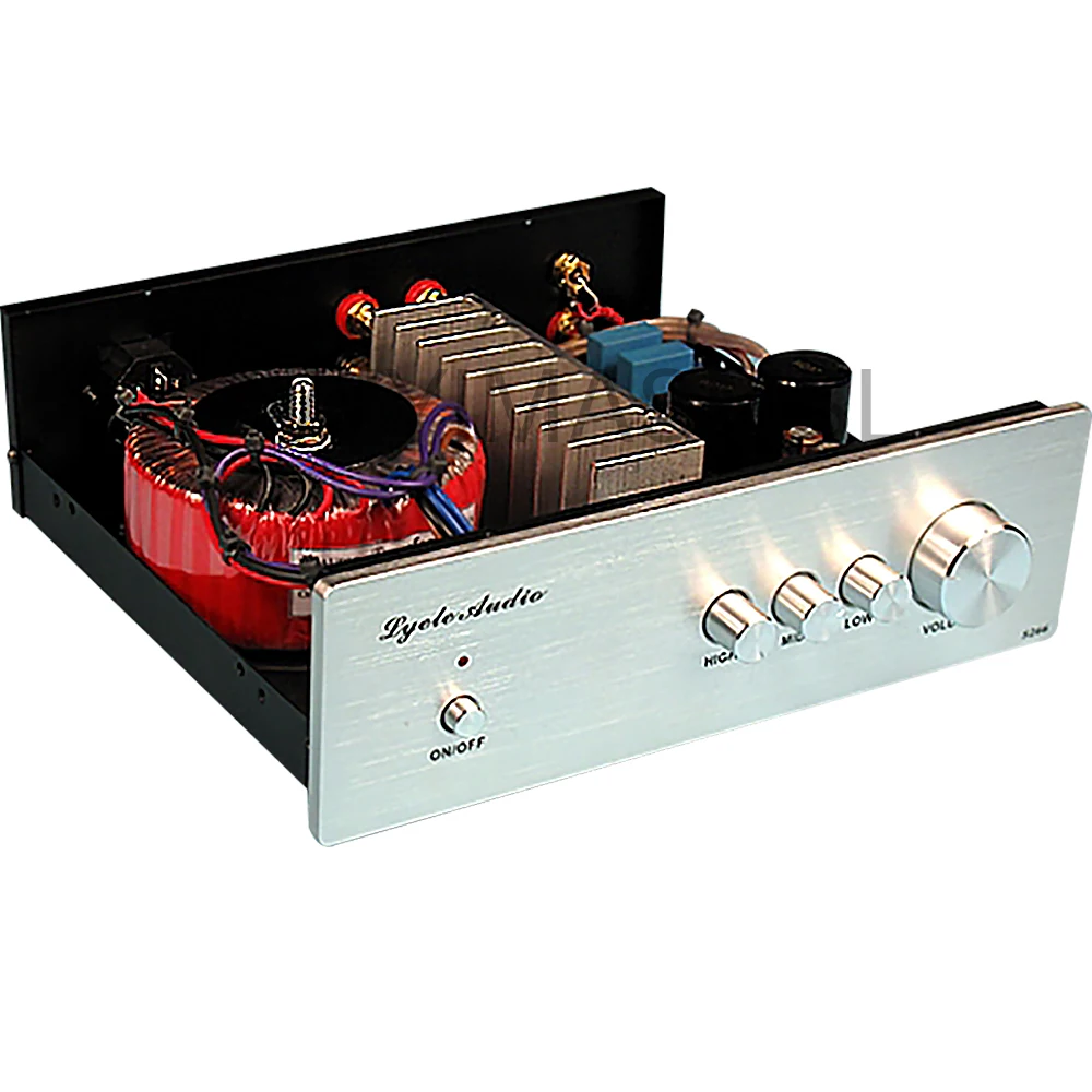 AIYIMA SMSL L-802 TDA7293 роскошный Hi-Fi усилитель с защитой цепи тона 80 Вт 2,0 ALPS16 потенциометр усилитель мощности аудио