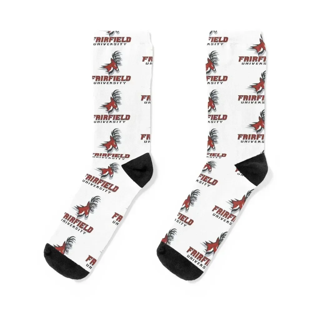 

Fairfield Stags Socks Soccer cartoon Heating sock summer Ladies Socks Men's colored anime soccer anti-slip Socks Women Men's