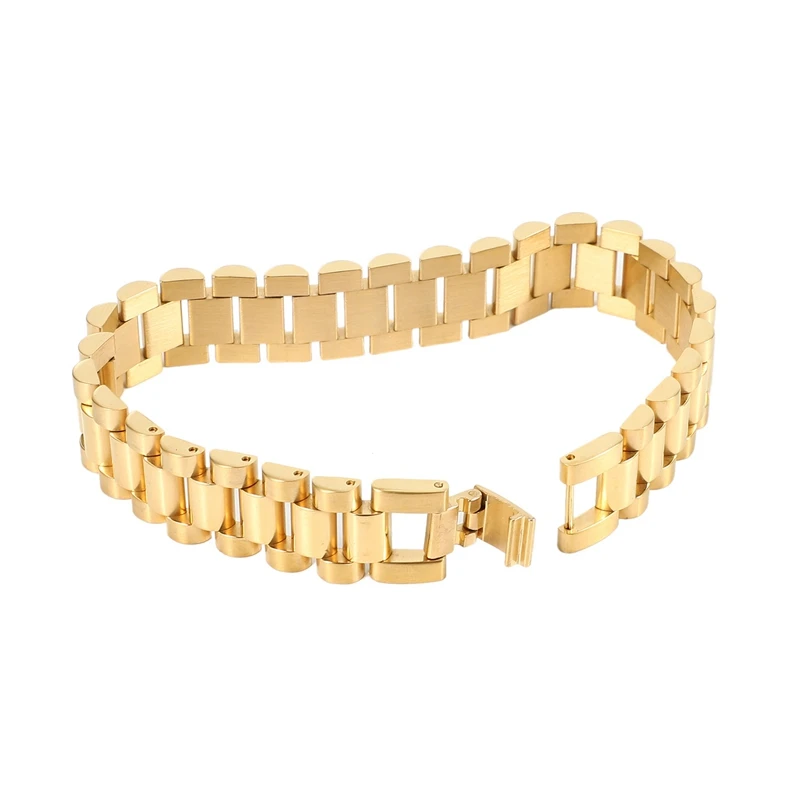 Titanium Steel Bracelet 220Mm Wristband Men Jewelry Bracelets Bangles Gift For Him Wristband Bracelet Men image 4