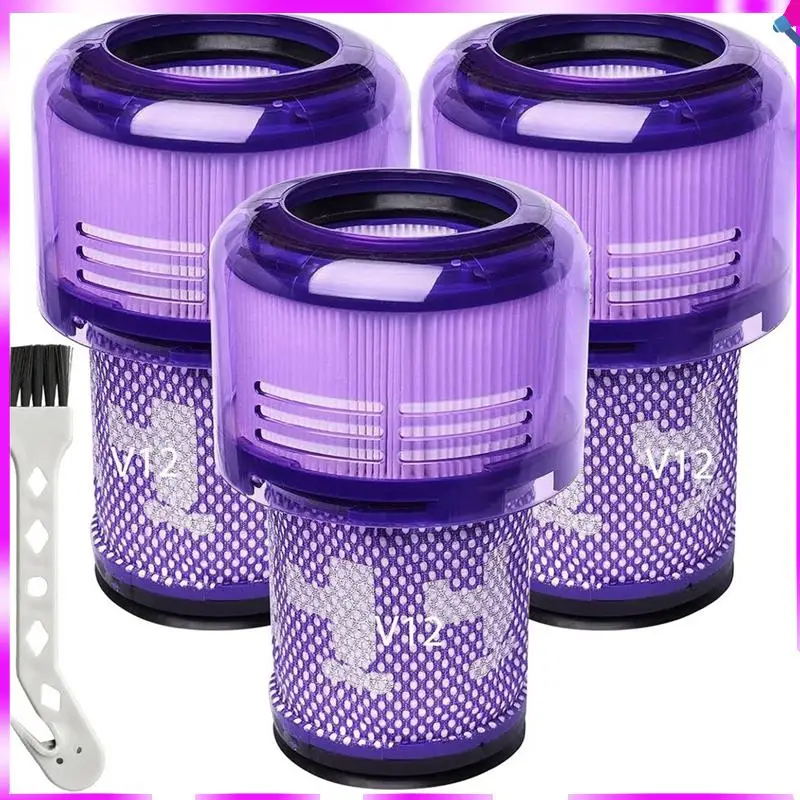 

N96R 3 шт. сменные фильтры для пылесосов Dyson V12 Detect Slim, Slim Animal, Slim Absolute SV34 SV35 Cleaner Filter