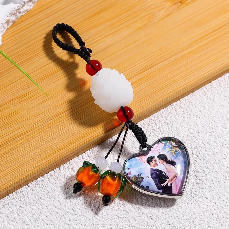 

Персонализированный брелок с изображением, брелок с фотографией на заказ, подарок на годовщину семьи, подарок на день Святого Валентина, модные подвески