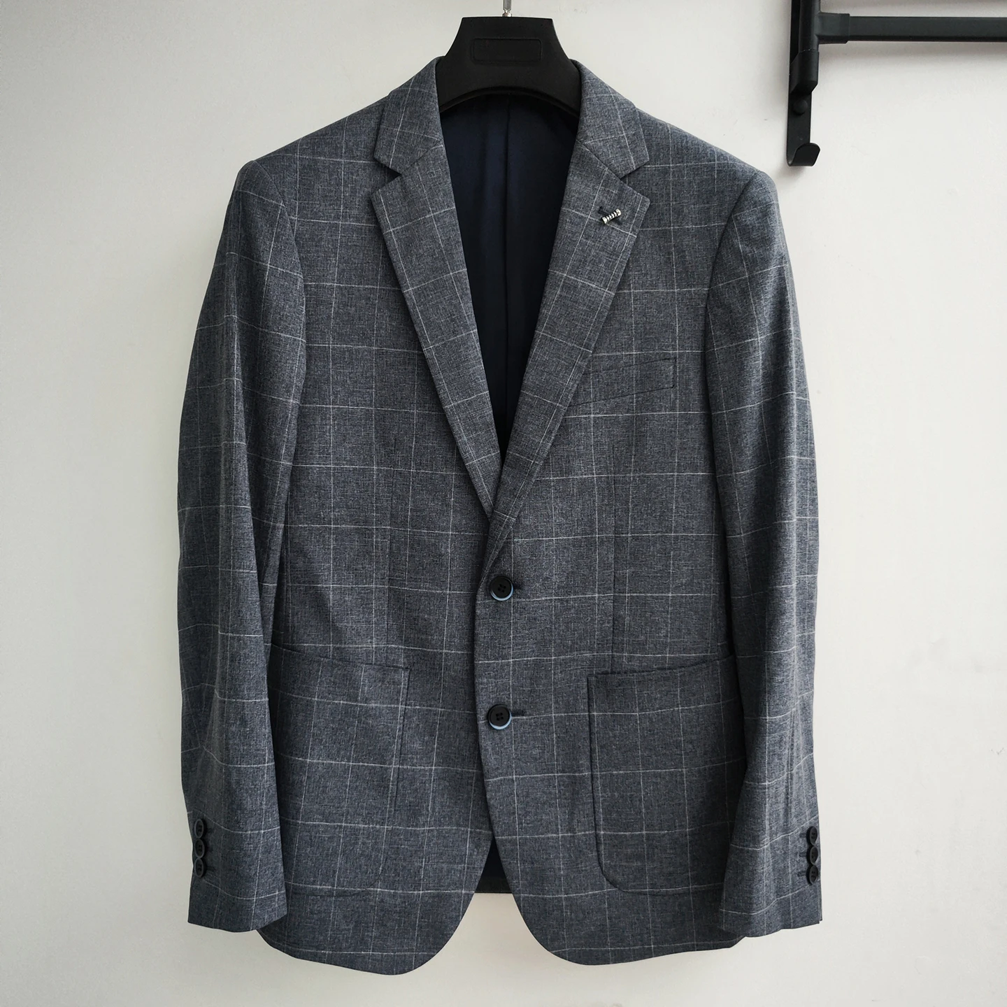 

Высококачественный повседневный мужской костюм для весенней коллекции Stand Fit Faion Urban Sle Youth Busin Casual Long Sve