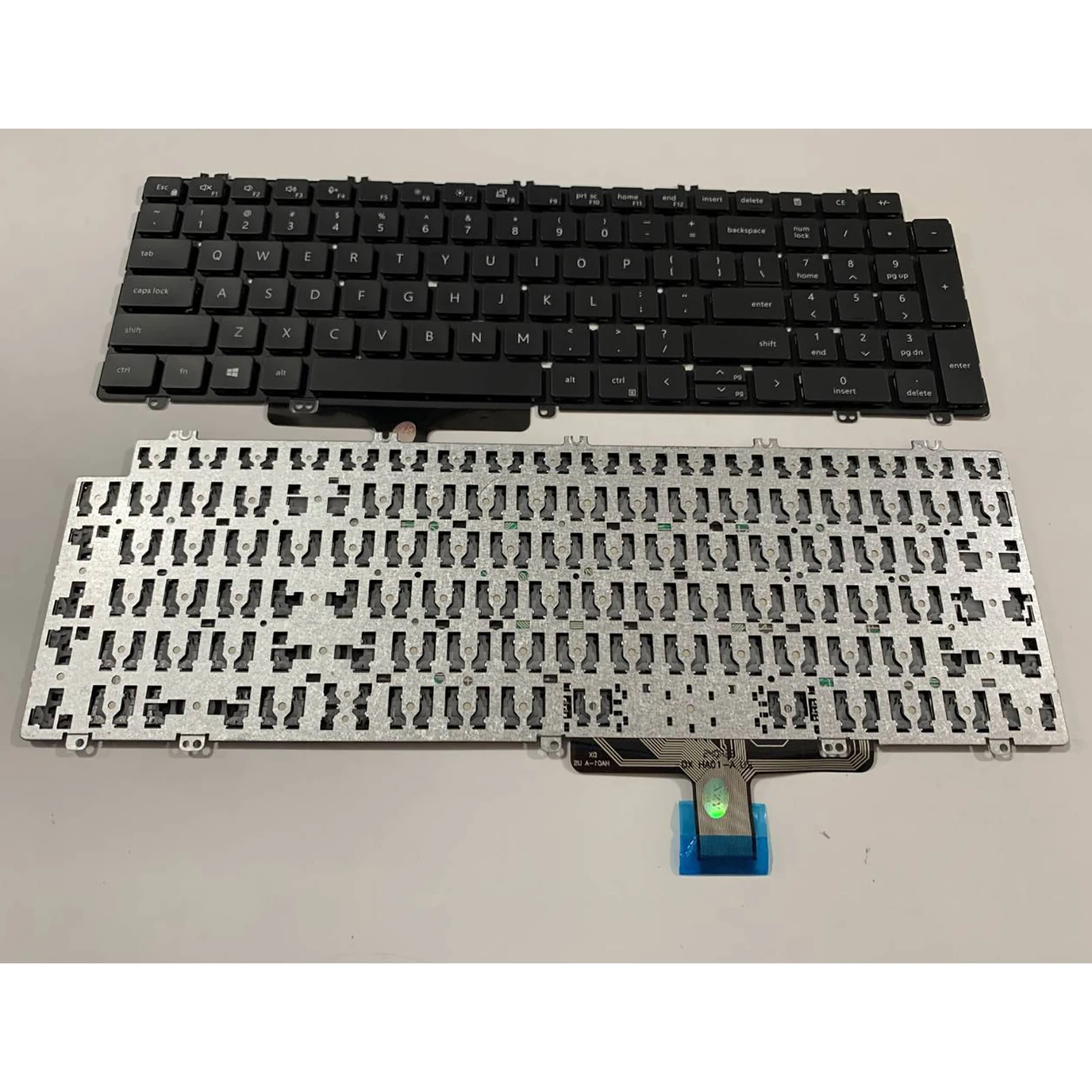 تخطيط US SP RU للوحة مفاتيح الكمبيوتر المحمول Dell Precision 7750 7760 3560 3561 Latitude 3540 5520 5521 5530 5531 5540 7550 7560 P170G