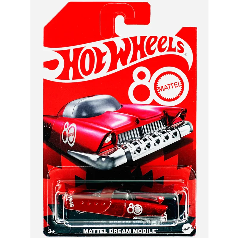 

Hot Wheels Cars MATTEL DREAM MOBILE 80th 1/64 Metal Die-cast Model Collection Toy Vehicles