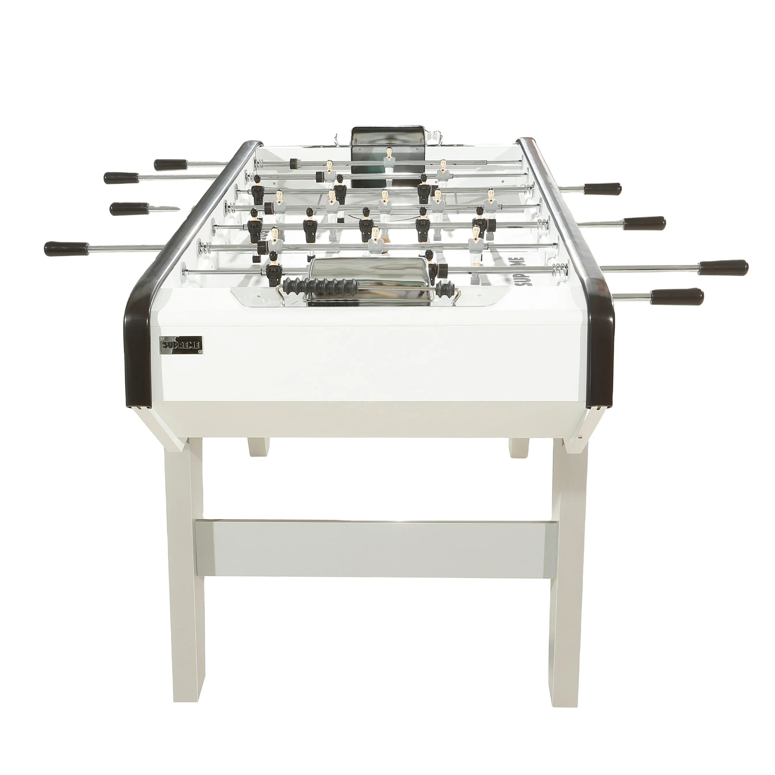 

New French Design Coined Football Table With Metal Player Telescopic Rod TS-5617 White