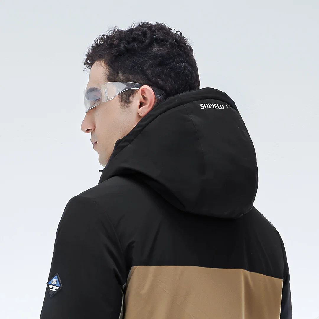 Youpin-chaqueta impermeable de algodón resistente al frío para hombre, Parka con capucha, abrigo informal de moda de invierno, Aerogel, nuevo