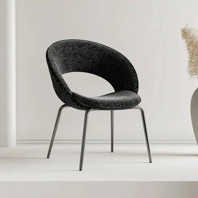 كرسي غرفة المعيشة الفاخر الخفيف كرسي بسيط لتناول الطعام في المطاعم وغرفة النوم والدراسة والترفيه ومسند الظهر وكراسي السماء المرصعة بالنجوم