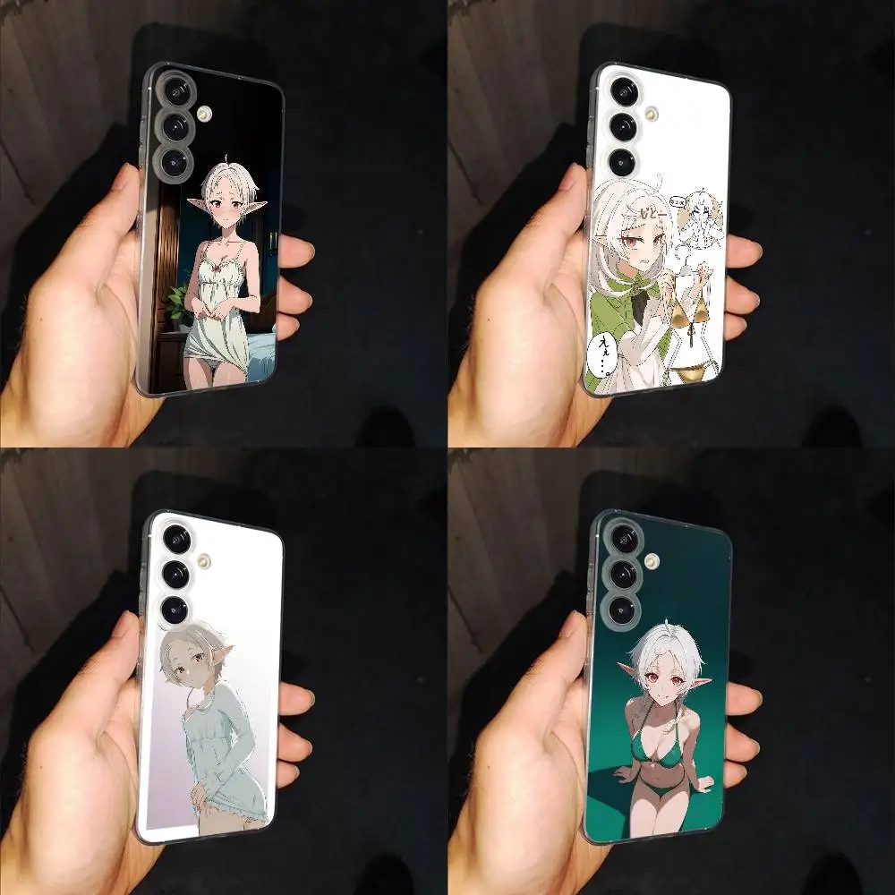 

M-Mushoku Sylphiette T-Tensei Phone Case For Samsung S24,30,21,22,23,20 FE,lite,PIus,Ultra,5G,Note,9,10 Transparent Box