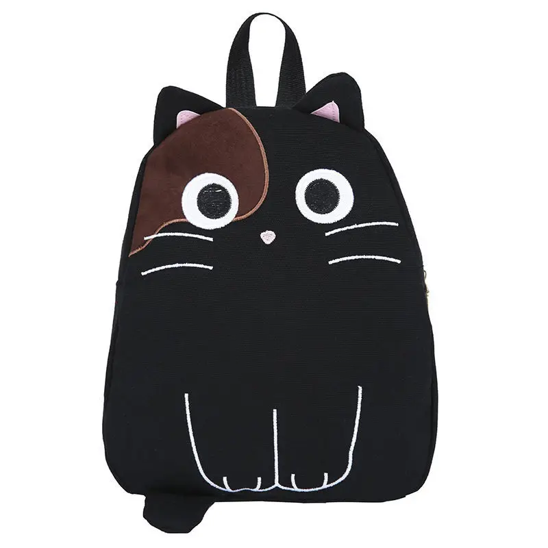 BOMO Cat Backpacks for Ladies Kawaii Japanese Back To School Cute Womens Backpack Casual Versatile Fashion Cartoon Female Bag