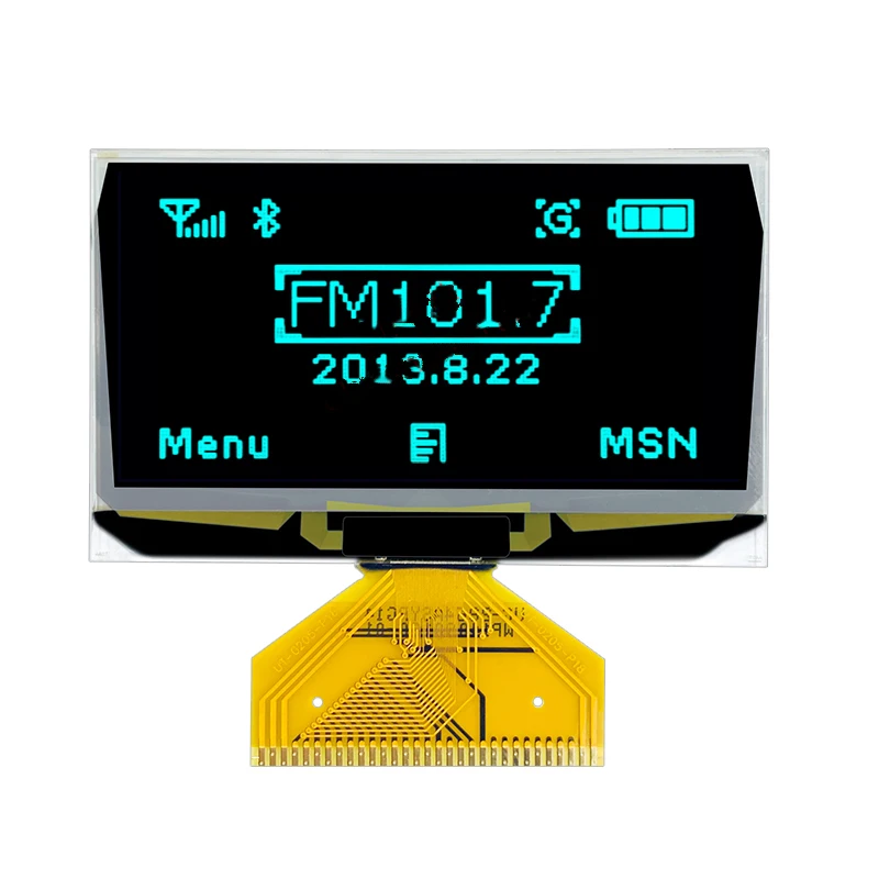 2.42 Inch OLED Display 12864 LCD Screen Highlight Device SSD1309 Plug Industrial Quality White/Yellow/Green/Blue Display