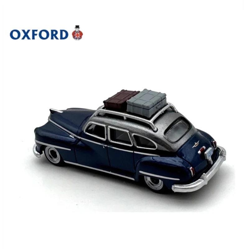 Diecast 1:87 Scale Alloy OXFORD The DeSoto Station Wagon Retro Car Model Finished Product Simulation Static Model Gift Display