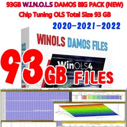 2024 Hot Selling 93GB BIG Package WINOLS DAMOS PACK 2022 / 2021 / 2020 Chip Tuning Maps - NEW PACK Damos-Big-Archive