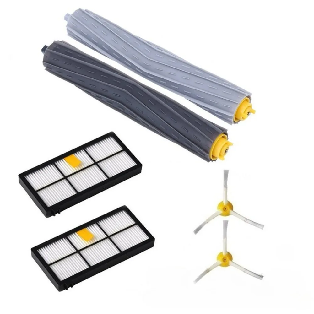 iRobot Roomba 800 & 960 Series Replacement Parts Kit - Roller Brush, HEPA Filter, Triangle Side Brushes