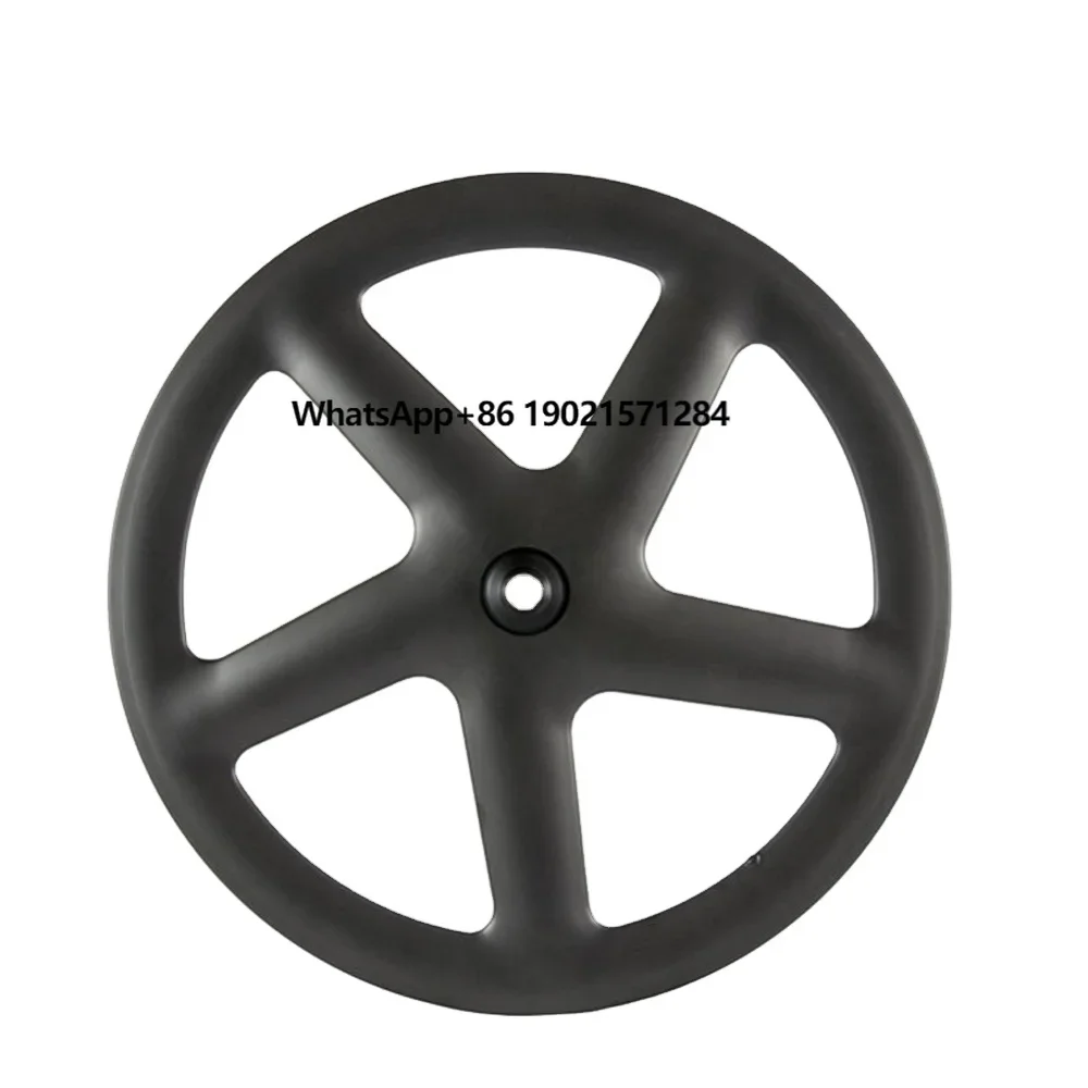 

5 Spoke Carbon 700C Bicycle Wheels Clincher/Tubular Wheels for Cycling