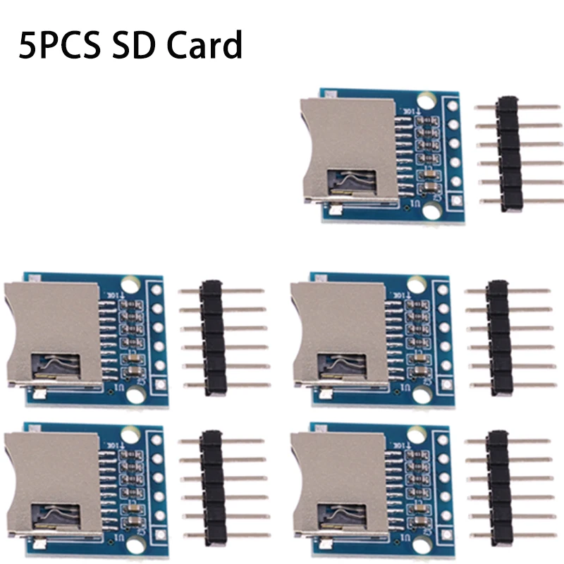 1-10PCS Micro SD Storage Expansion Board D1 Mini TF Card Module Mini Micro SD TF Card Memory Shield Module With Pins