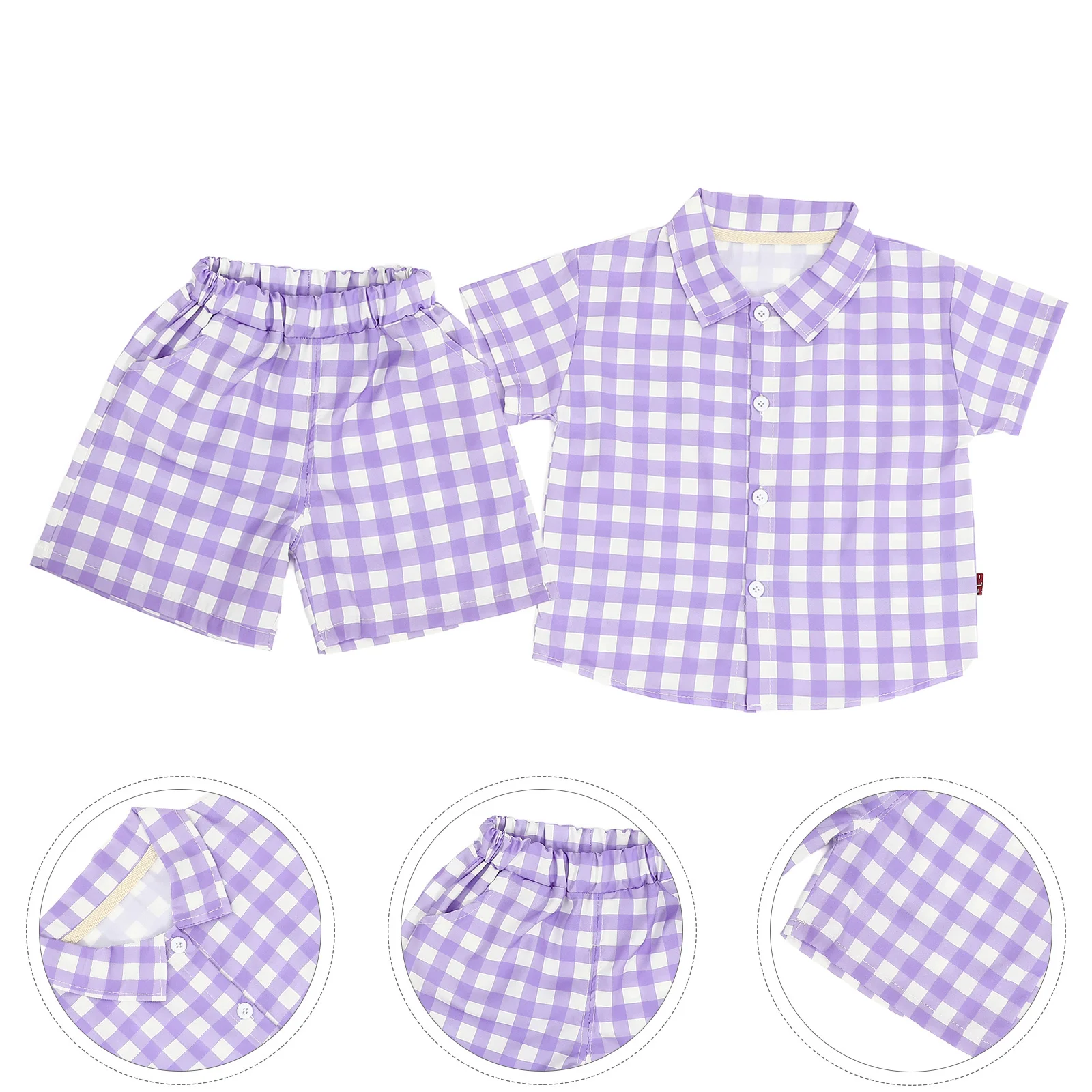1 Set 1 Set Hemd Set Sommer Kinder Kostüme für Jungen Baby Boy Outfit atmungsaktiv süße Kleidung Kinder Anzug stilvoll bequem
