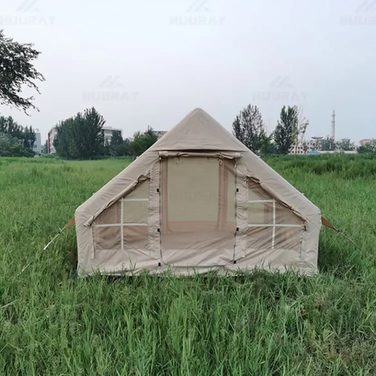 

400D 420D 600D Oxford Cloth Waterproof PVC Coating Sunshade Inflatable Cabin Tent Travel Inflatable Camping Tent air Tent