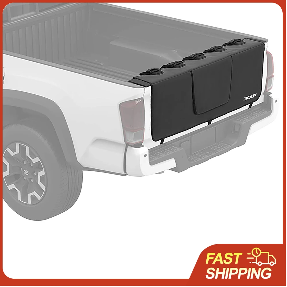 

Mountain Bike Tailgate Pad Pickup Truck Tailgate Protection Pad with Fixing Strap For Truck Accessories For Bicycle