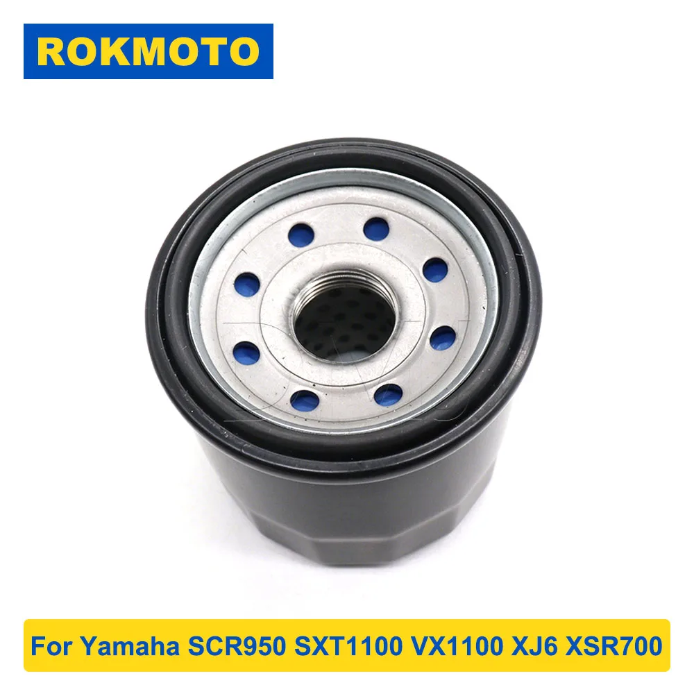 Motorcycle Oil Filter For Yamaha SCR950 SXT1100 VX1100 SXT VX 1100 XJ6 DIVERSION 600 XV1900 XSR700 XTZ1200 XV19C