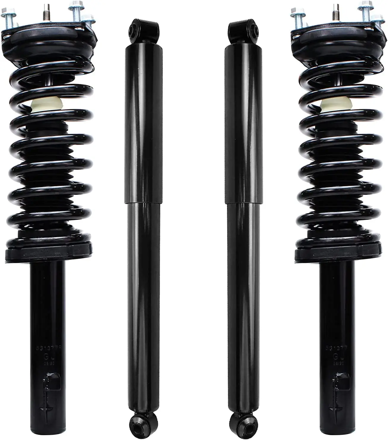 171377 High Quality Automotive Suspension Parts Front and Rear Shock Absorbers - 4pc Set for Jeep Commander Grand Cherokee Steel