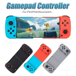 Manette de jeu Bluetooth D3 sans fil extensible, rétractable, pour téléphone portable Android, pour PUBG Switch/PS4/PS3/PC/IOS