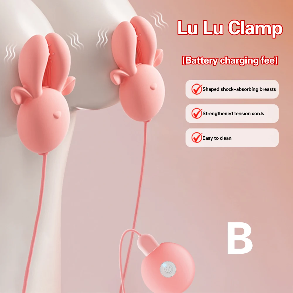 الحلمة المشابك هزاز النساء اللسان لعق قوي مص تدليك الثدي تهتز لعب الكبار الإناث معدات الاستمتاع واللعب الجنسي 18 + #3