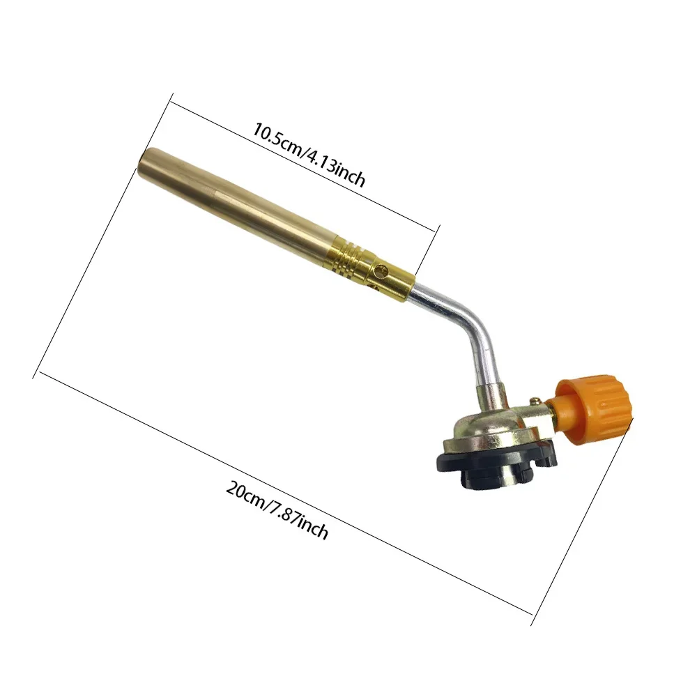 1 قطعة التخييم في الهواء الطلق شواء المحمولة لحام الحرارة بندقية البيوتان الموقد لحام الغاز الشعلة لهب بندقية لحام قاذف اللهب