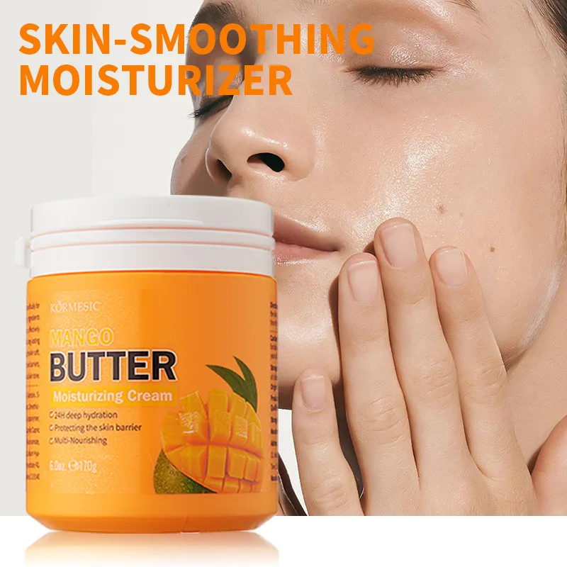 

MANGO BUTTER Moisturizing Cream Facial Lotion Anti-Darkness Nourishing Collagen Smooth Wrinkles Face Creams Skin Care 170ml