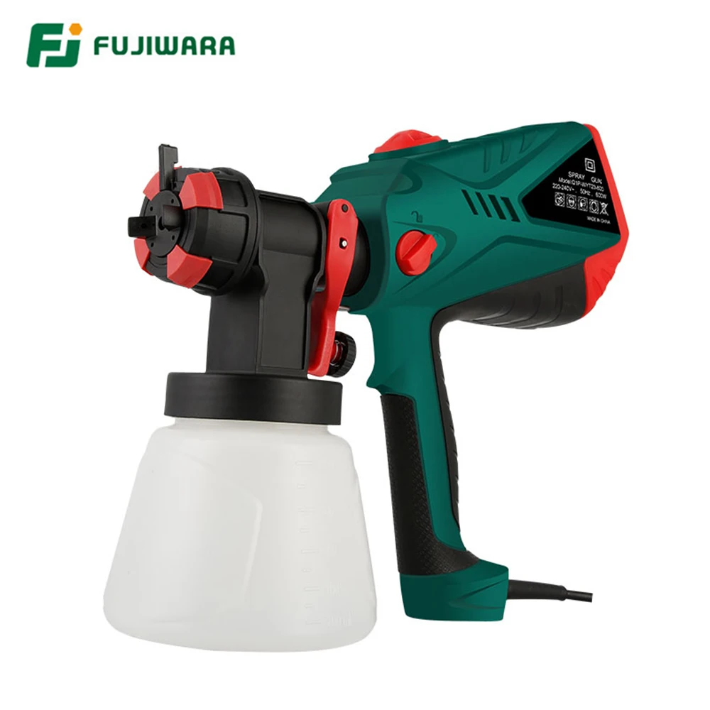 FUJIWARA Electric Disinfection Water Paint Spray Tool Latex Paint Water-based Paint Airbrush Paint Spray